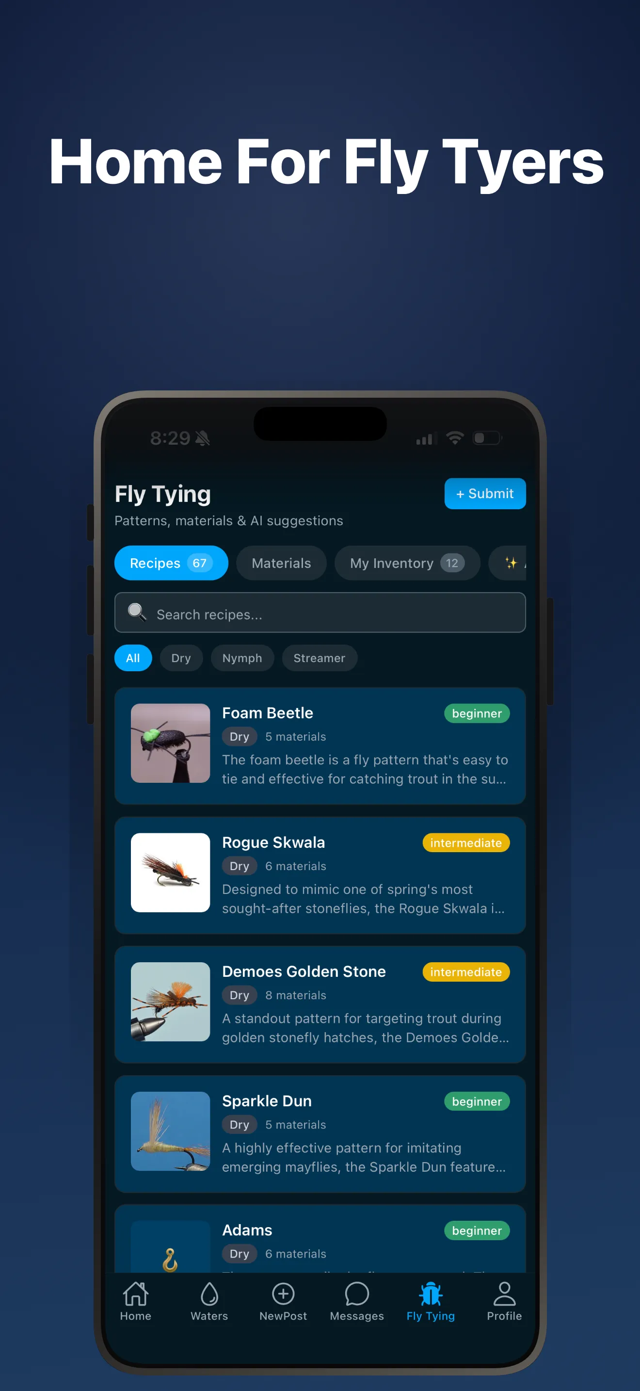 A home for fly tyers